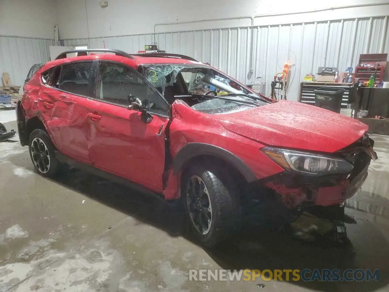 4 fotografías del automóvil dañado JF2GTAECXN8257708 SUBARU CROSSTREK 2022