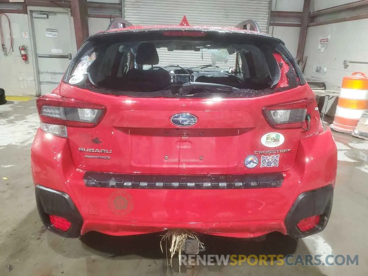 6 fotografías del automóvil dañado JF2GTAECXN8257708 SUBARU CROSSTREK 2022