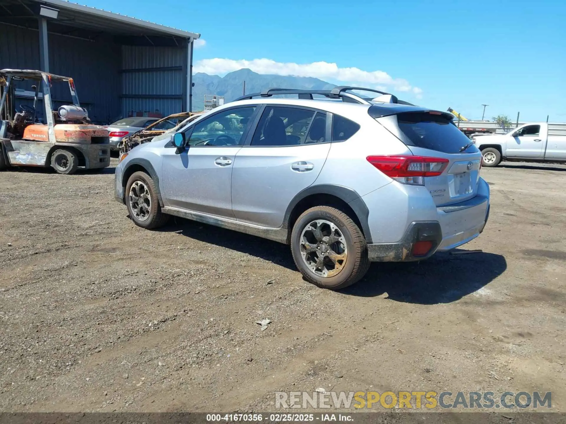 3 fotografías del automóvil dañado JF2GTAPC0N8234838 SUBARU CROSSTREK 2022