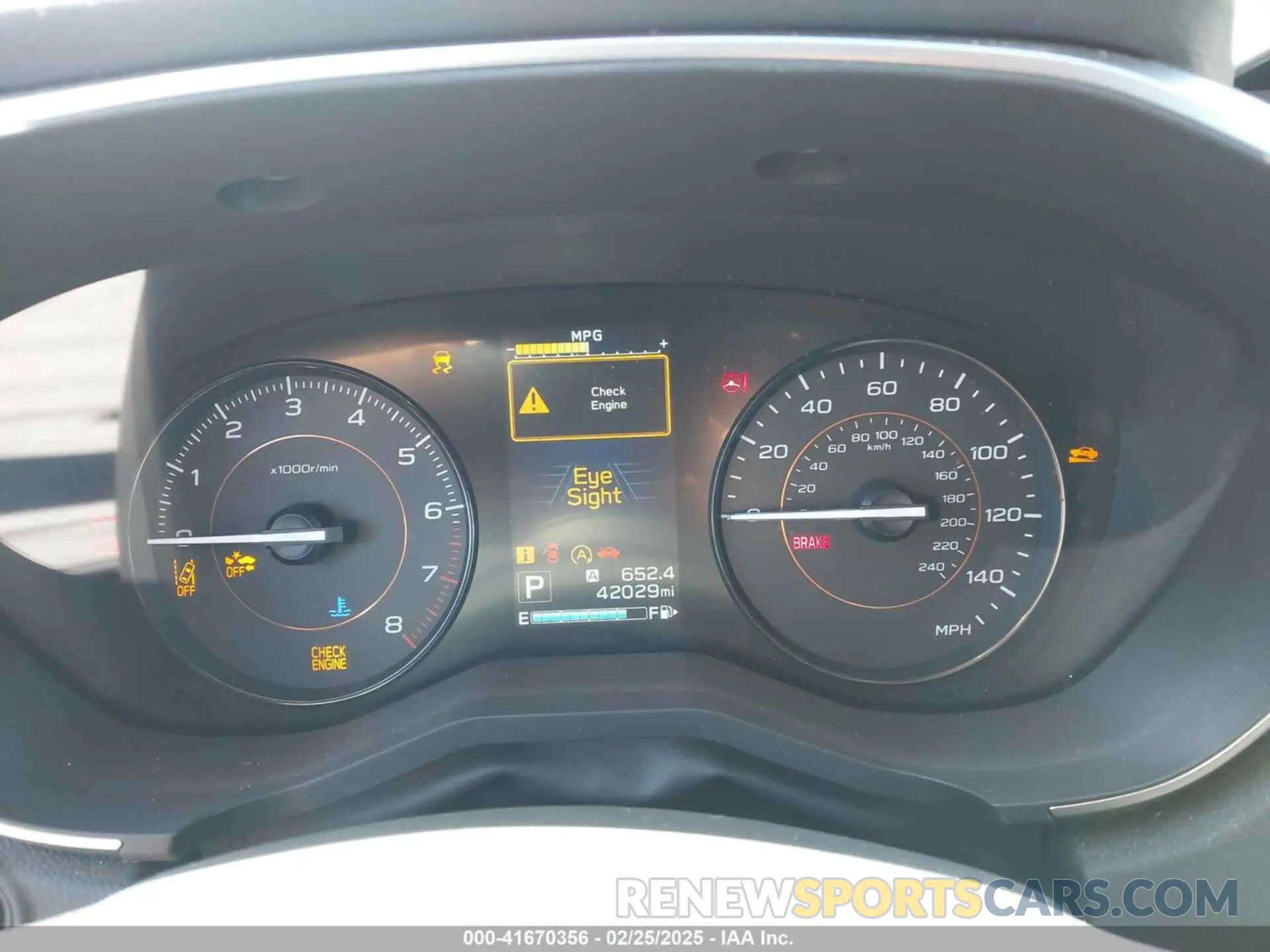 7 fotografías del automóvil dañado JF2GTAPC0N8234838 SUBARU CROSSTREK 2022