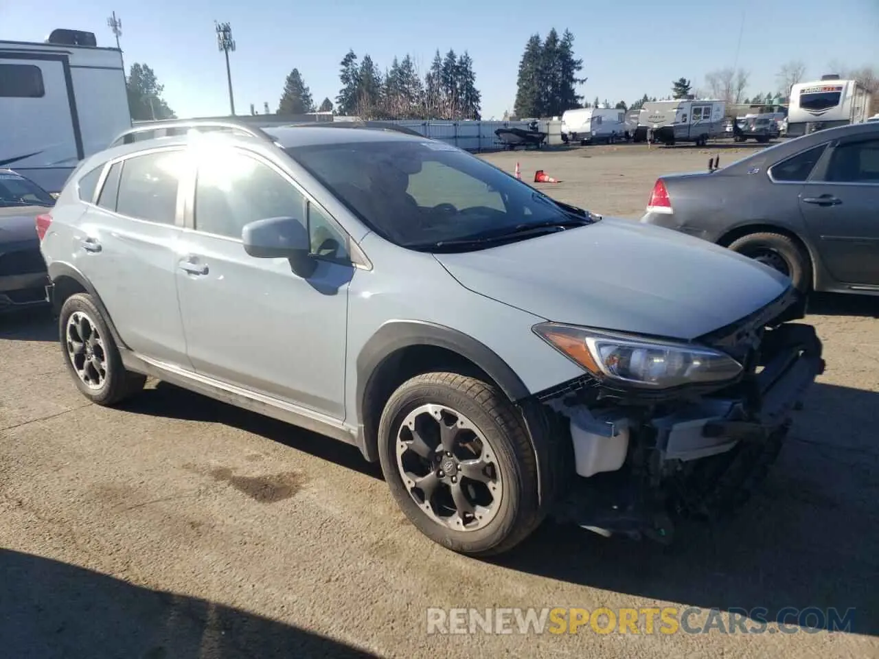 4 fotografías del automóvil dañado JF2GTAPC2N8220505 SUBARU CROSSTREK 2022