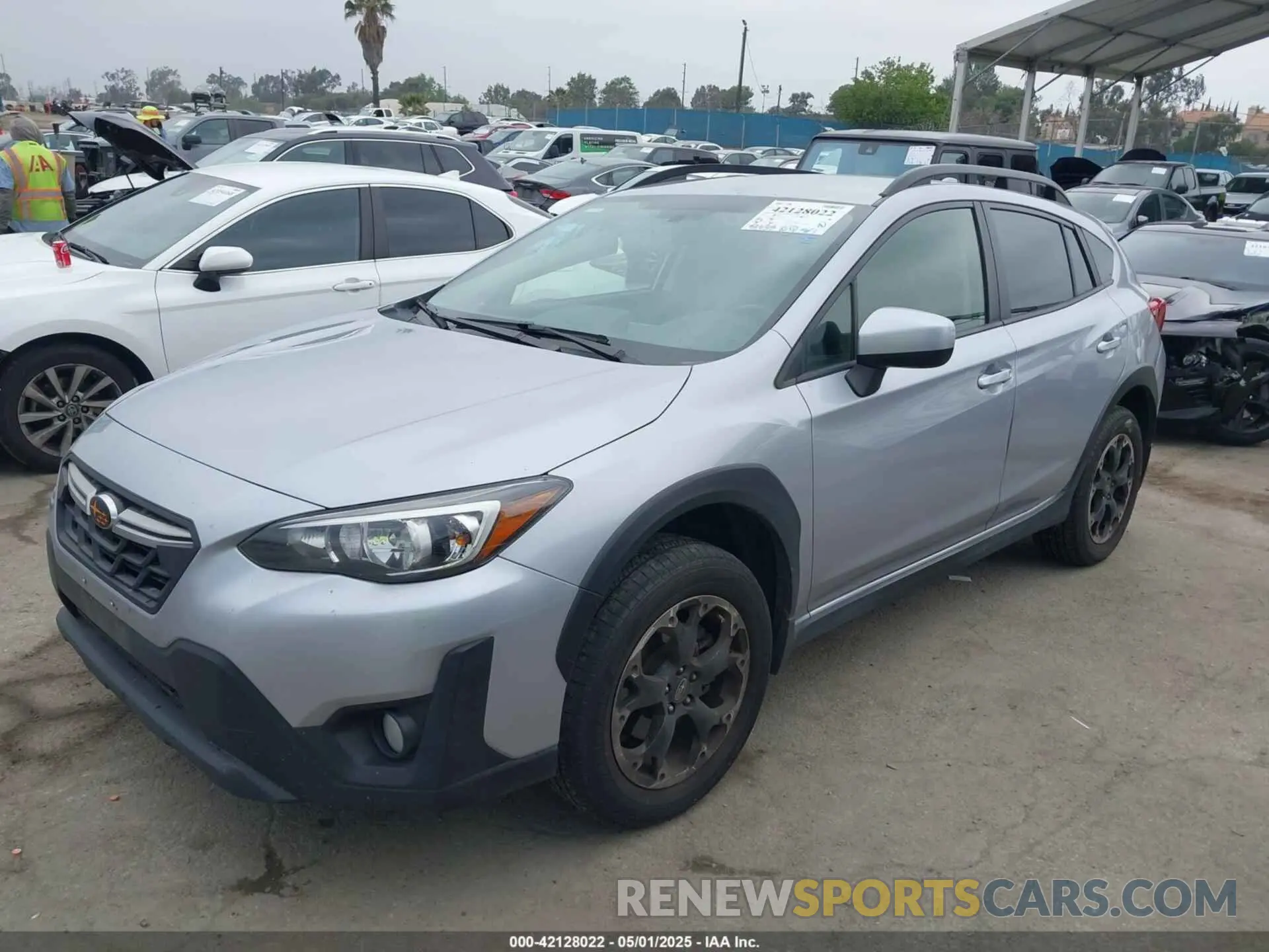 2 fotografías del automóvil dañado JF2GTAPC8N8220590 SUBARU CROSSTREK 2022