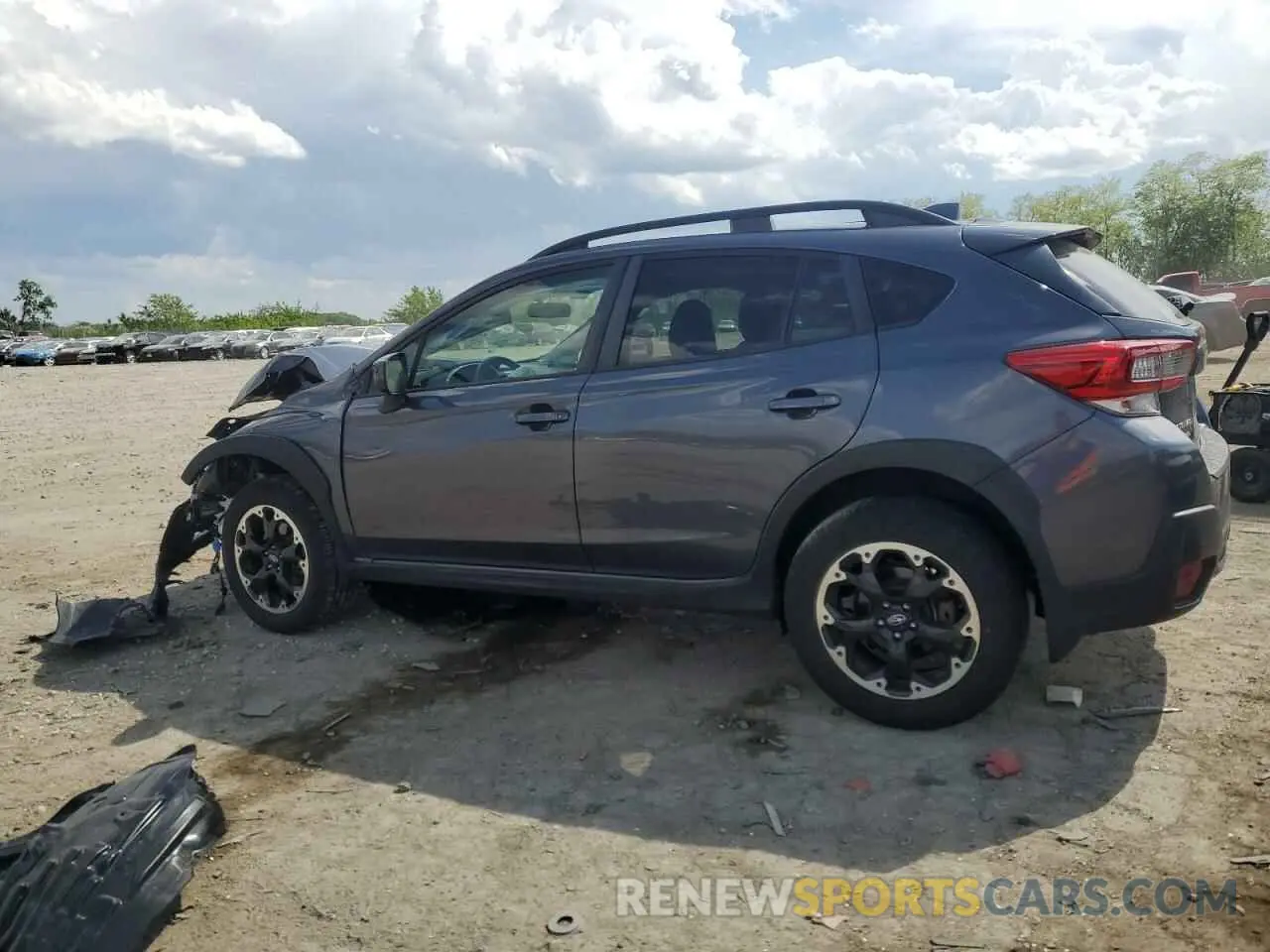 2 fotografías del automóvil dañado JF2GTAPC8NH257865 SUBARU CROSSTREK 2022