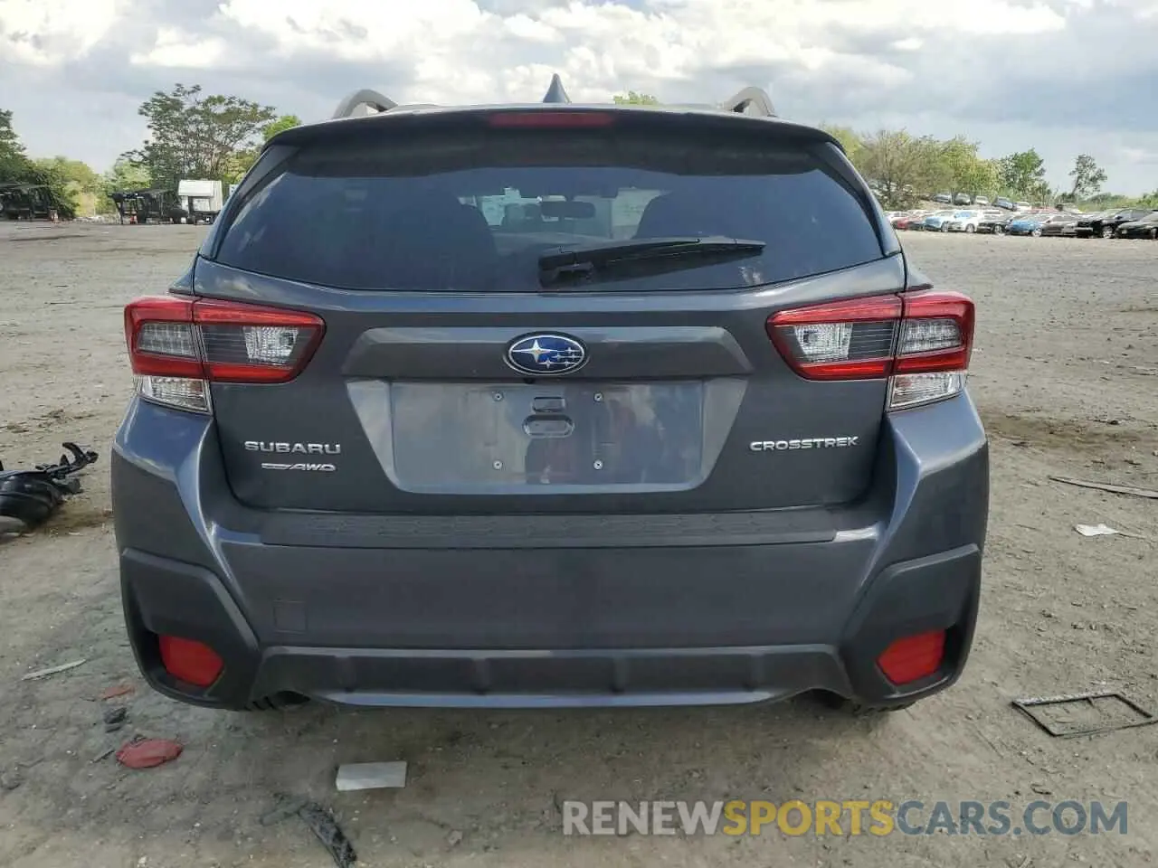 6 fotografías del automóvil dañado JF2GTAPC8NH257865 SUBARU CROSSTREK 2022