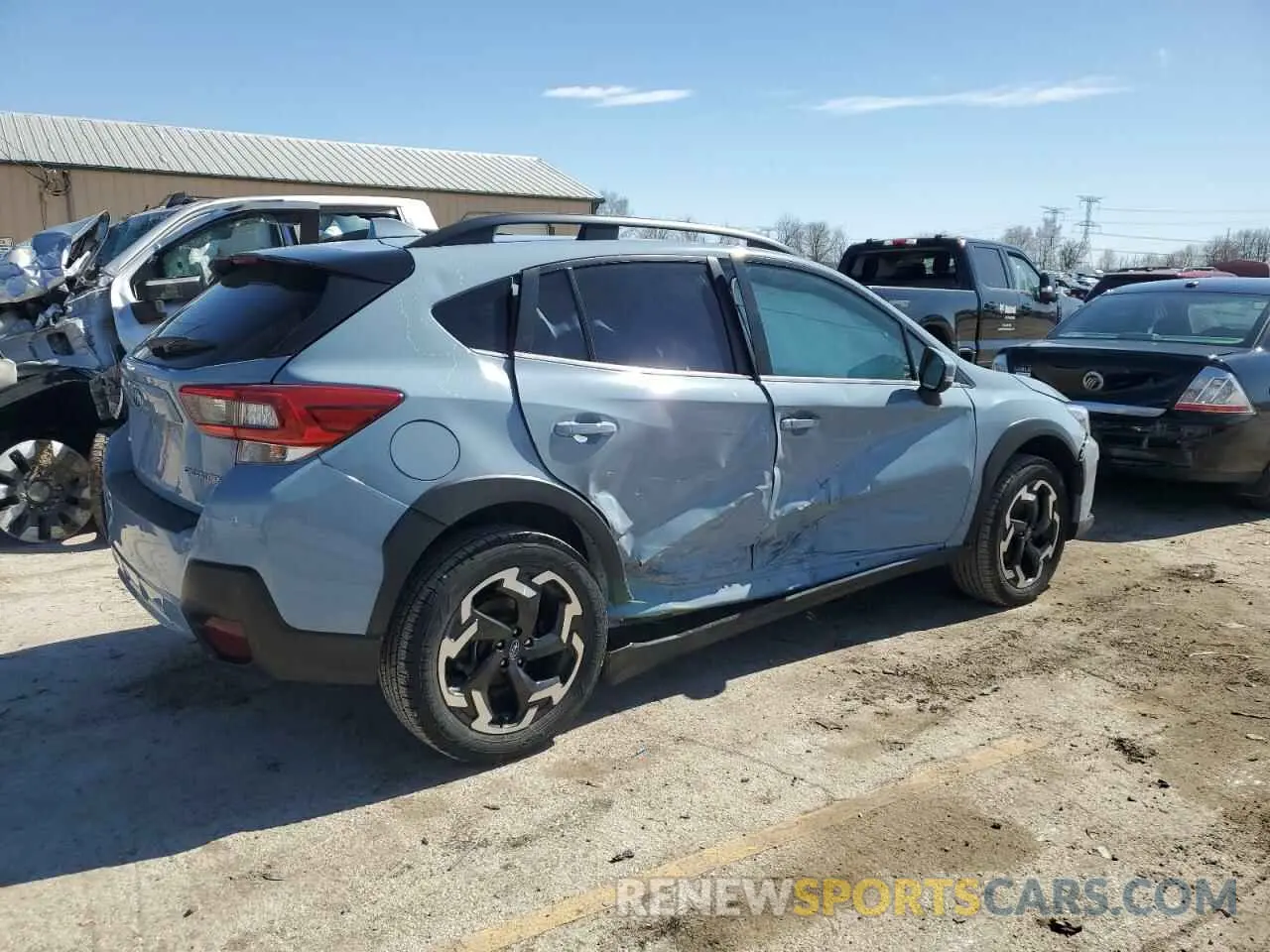 3 fotografías del automóvil dañado JF2GTHMC0N8212822 SUBARU CROSSTREK 2022