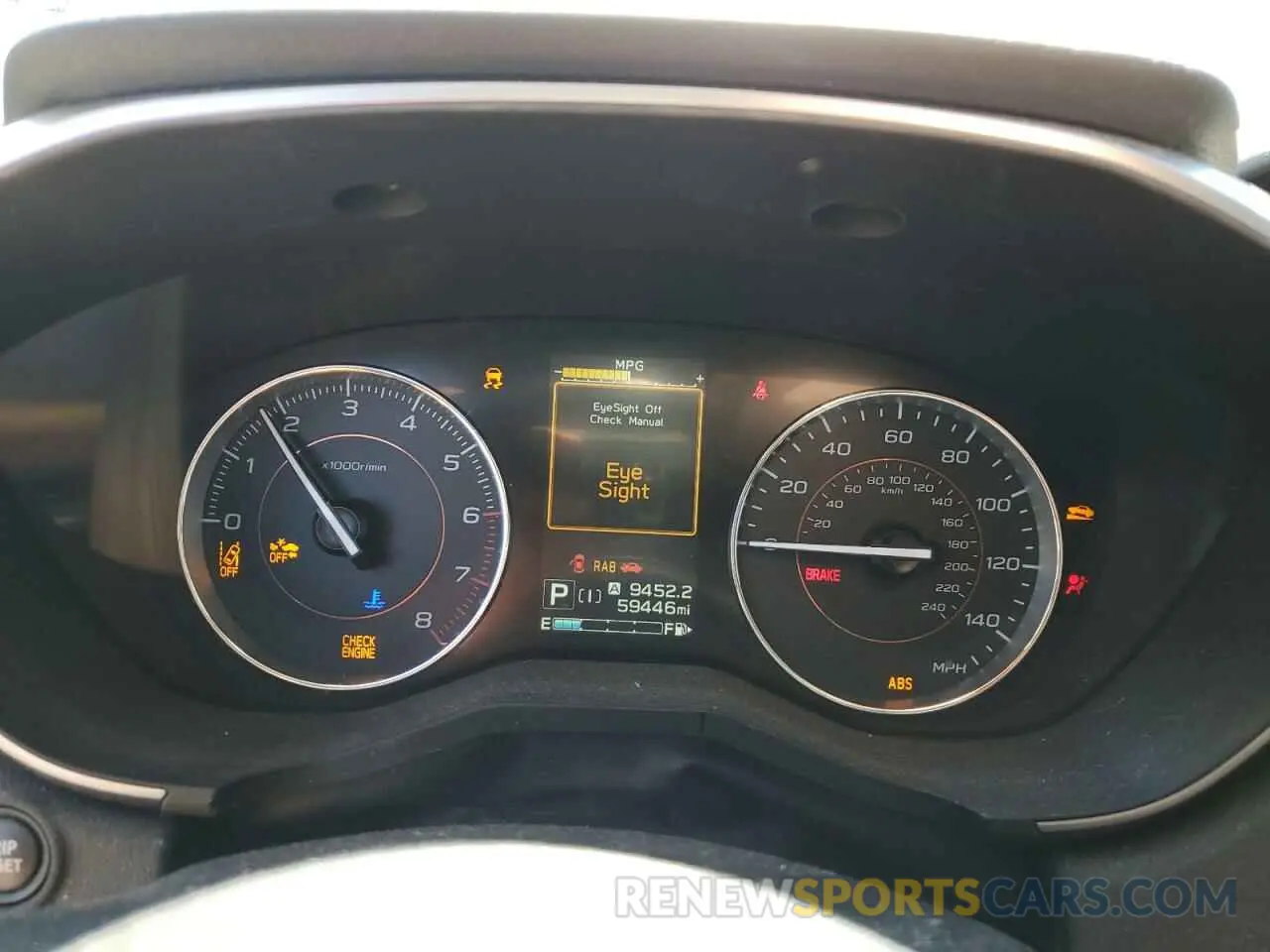 9 fotografías del automóvil dañado JF2GTHMC0N8212822 SUBARU CROSSTREK 2022