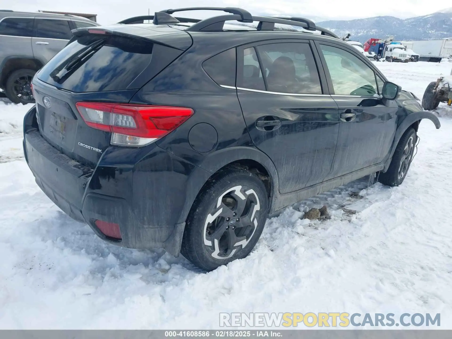 4 fotografías del automóvil dañado JF2GTHMC1N8235624 SUBARU CROSSTREK 2022