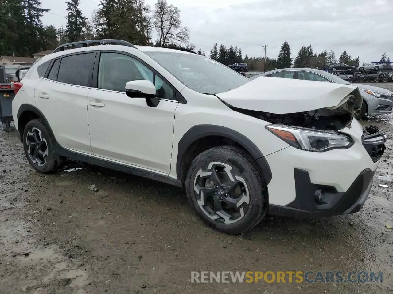 4 fotografías del automóvil dañado JF2GTHMC1N8278814 SUBARU CROSSTREK 2022