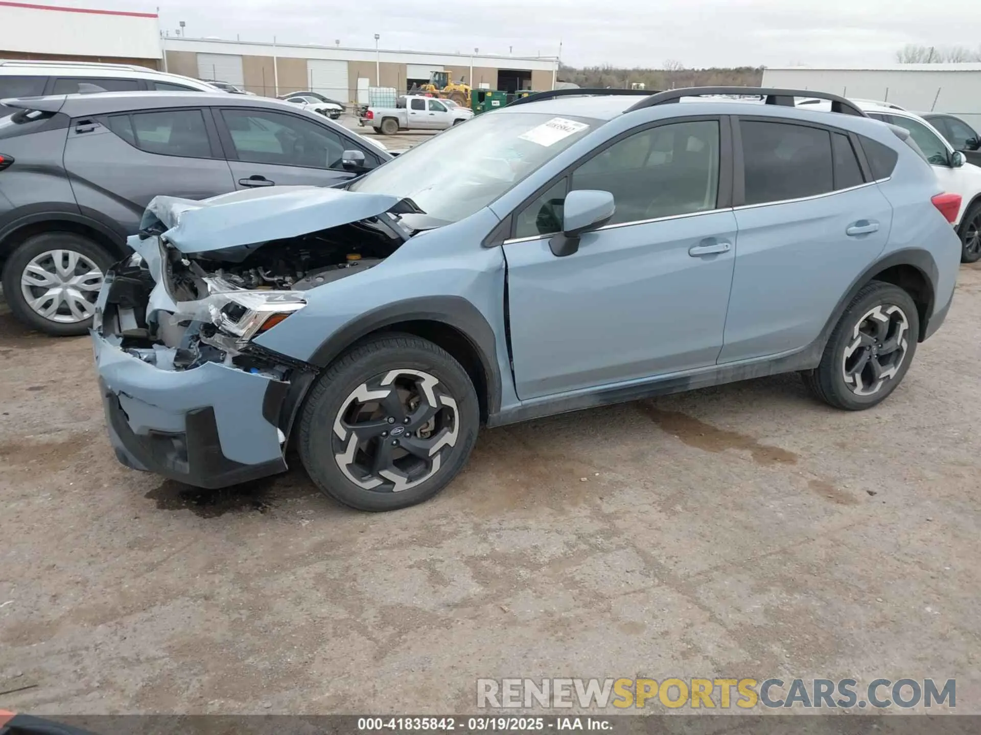 2 fotografías del automóvil dañado JF2GTHMC2N8258247 SUBARU CROSSTREK 2022