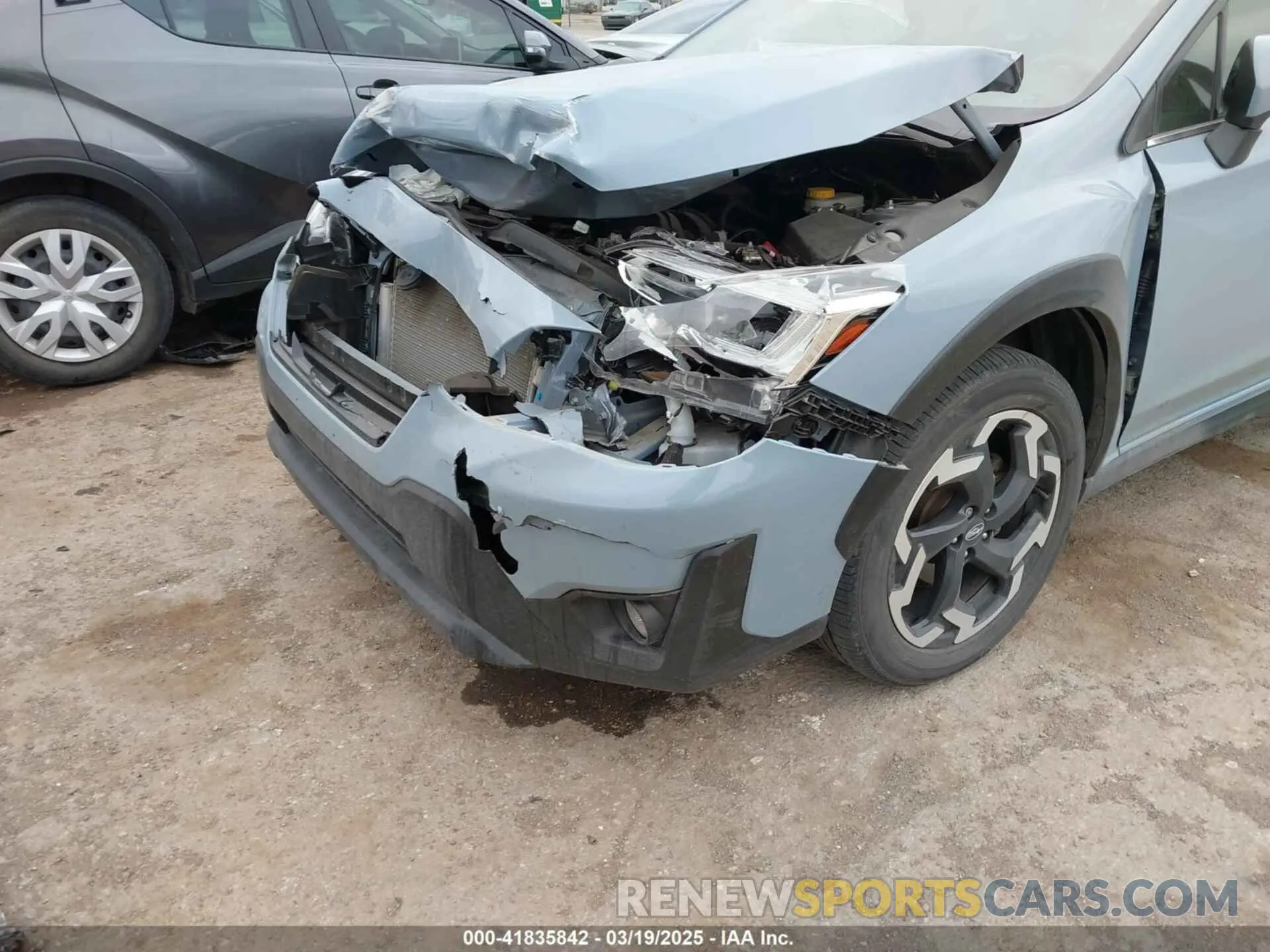 6 fotografías del automóvil dañado JF2GTHMC2N8258247 SUBARU CROSSTREK 2022