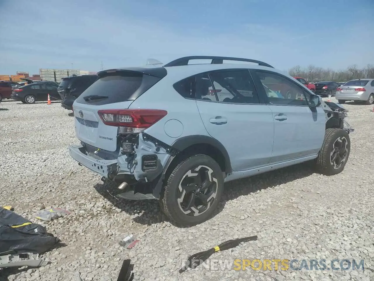 3 fotografías del automóvil dañado JF2GTHMC2NH285707 SUBARU CROSSTREK 2022