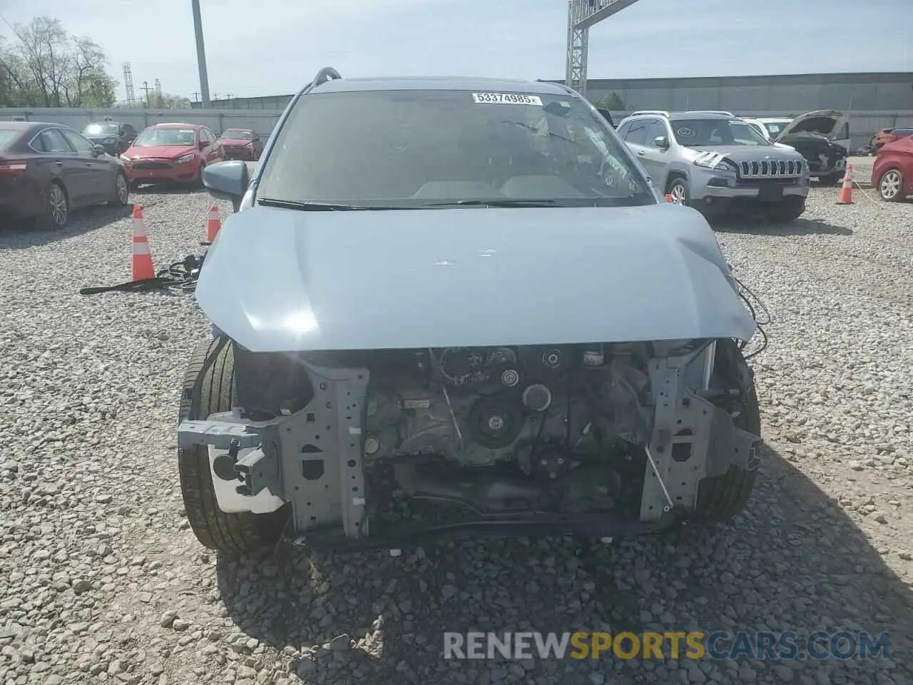 5 fotografías del automóvil dañado JF2GTHMC2NH285707 SUBARU CROSSTREK 2022
