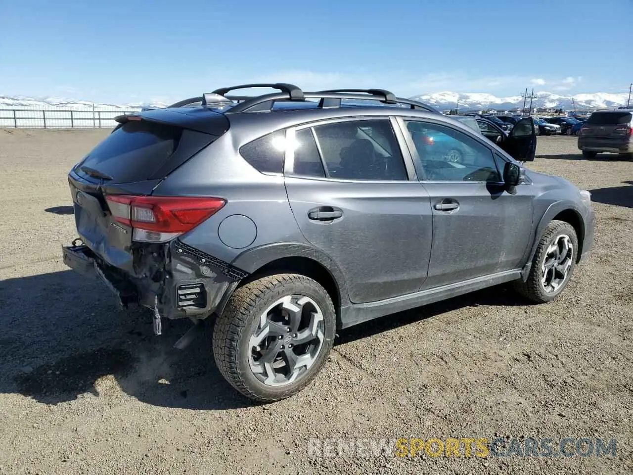 3 fotografías del automóvil dañado JF2GTHMC3N8249900 SUBARU CROSSTREK 2022