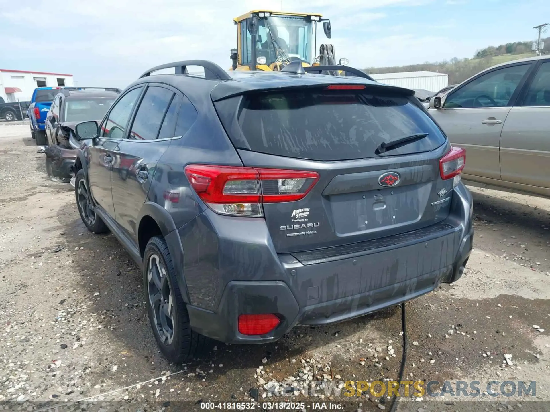 3 fotografías del automóvil dañado JF2GTHMC4N8216047 SUBARU CROSSTREK 2022