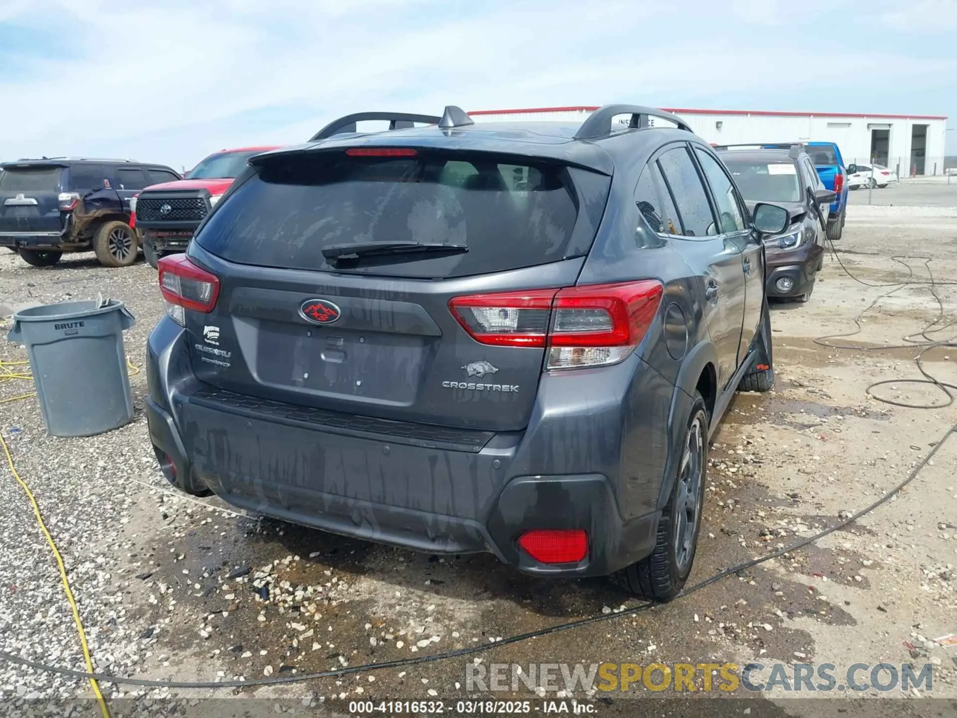 4 fotografías del automóvil dañado JF2GTHMC4N8216047 SUBARU CROSSTREK 2022