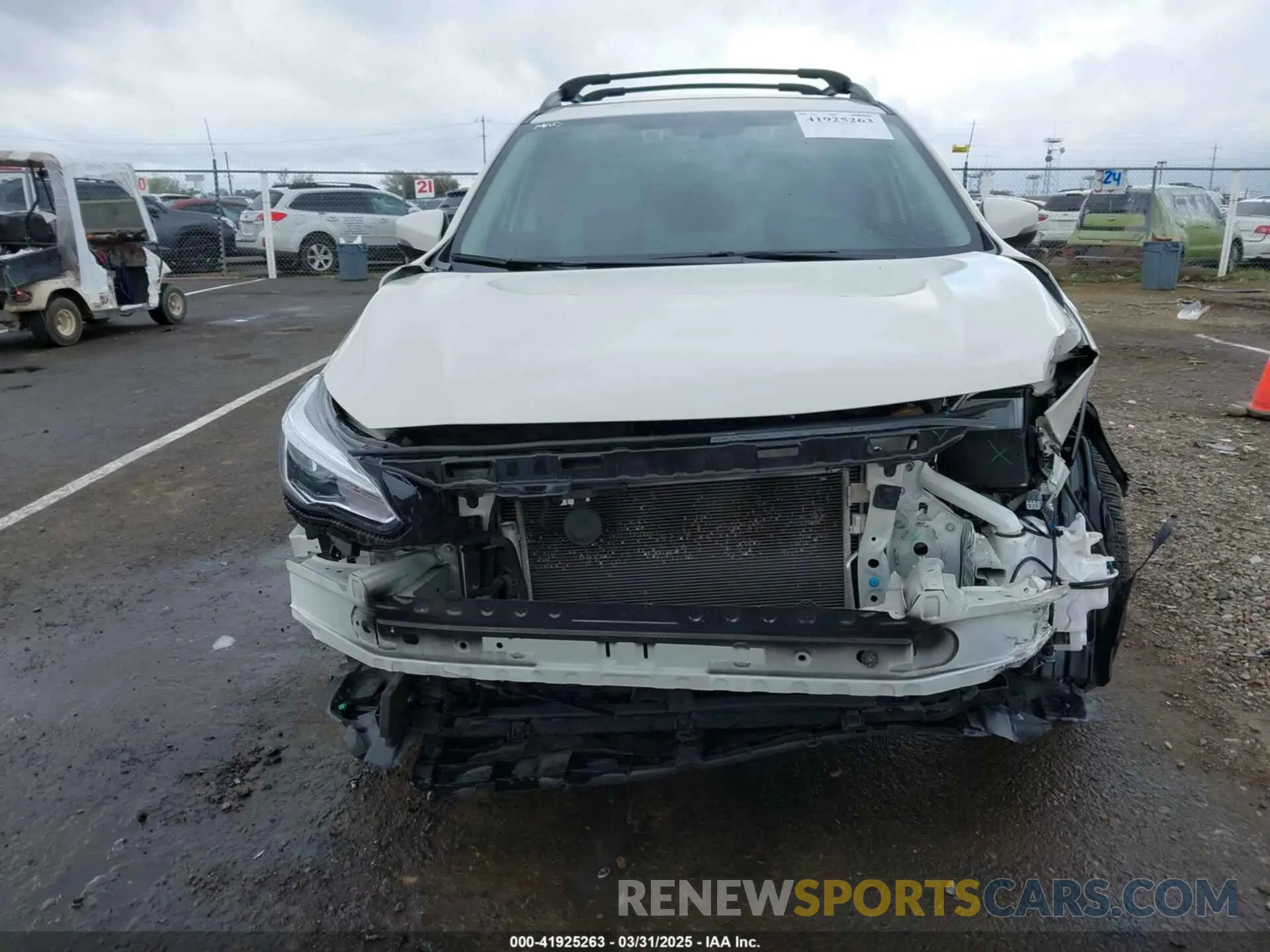 12 fotografías del automóvil dañado JF2GTHMC5N8285880 SUBARU CROSSTREK 2022