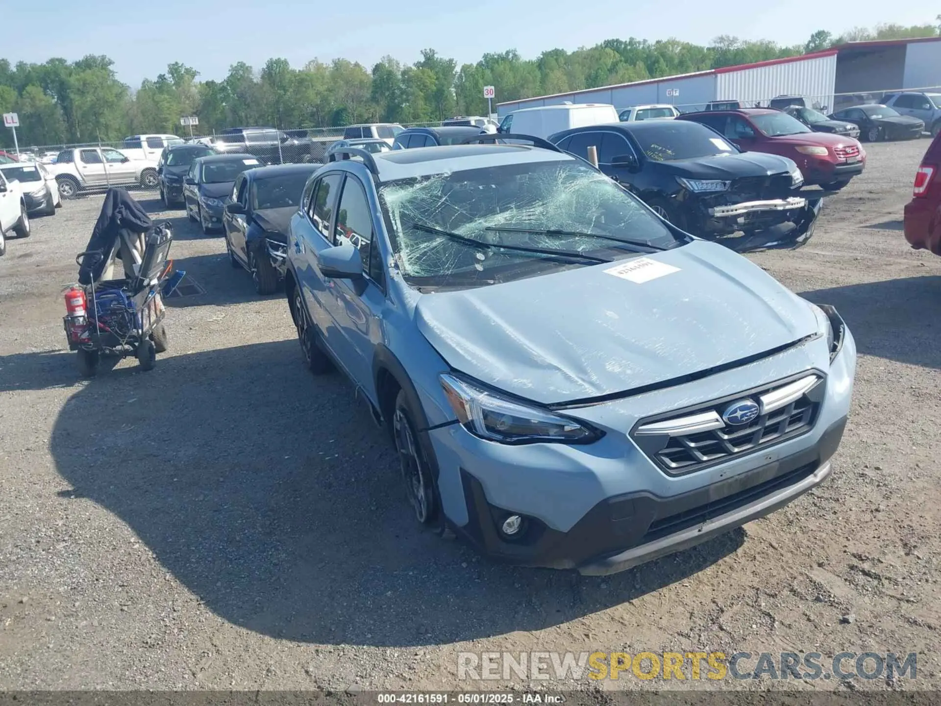 1 fotografías del automóvil dañado JF2GTHMC9N8200779 SUBARU CROSSTREK 2022