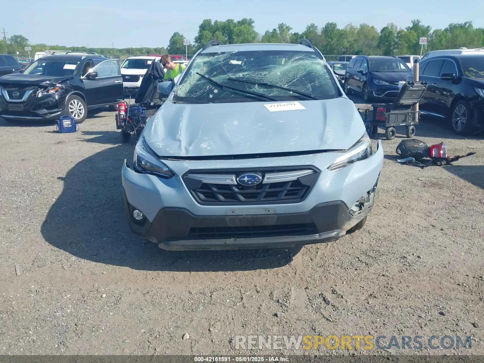13 fotografías del automóvil dañado JF2GTHMC9N8200779 SUBARU CROSSTREK 2022