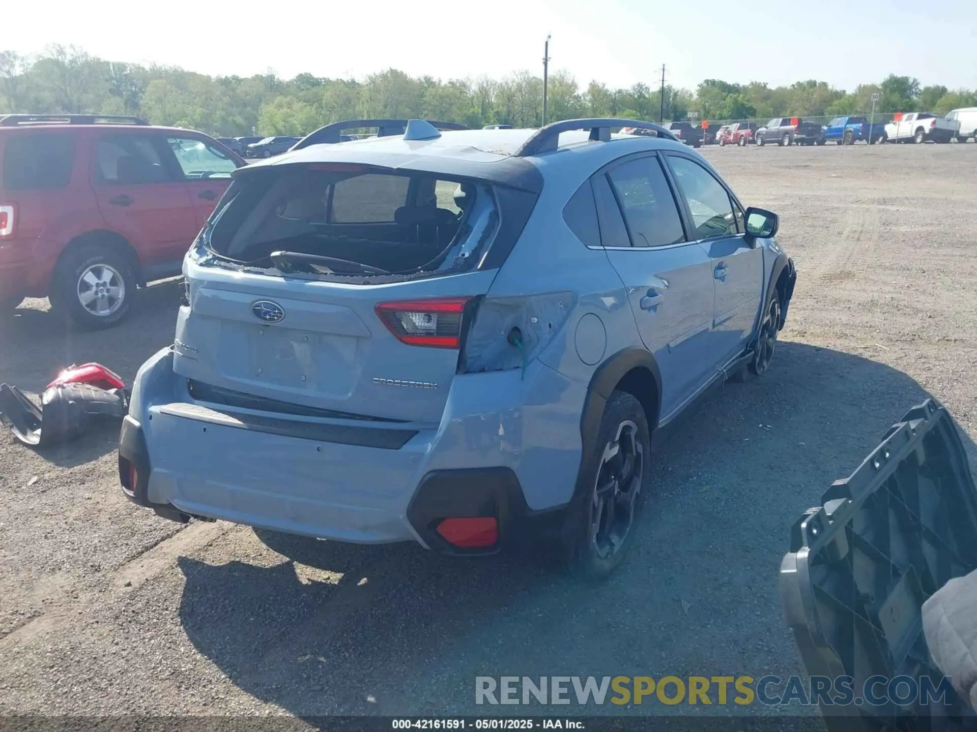 4 fotografías del automóvil dañado JF2GTHMC9N8200779 SUBARU CROSSTREK 2022