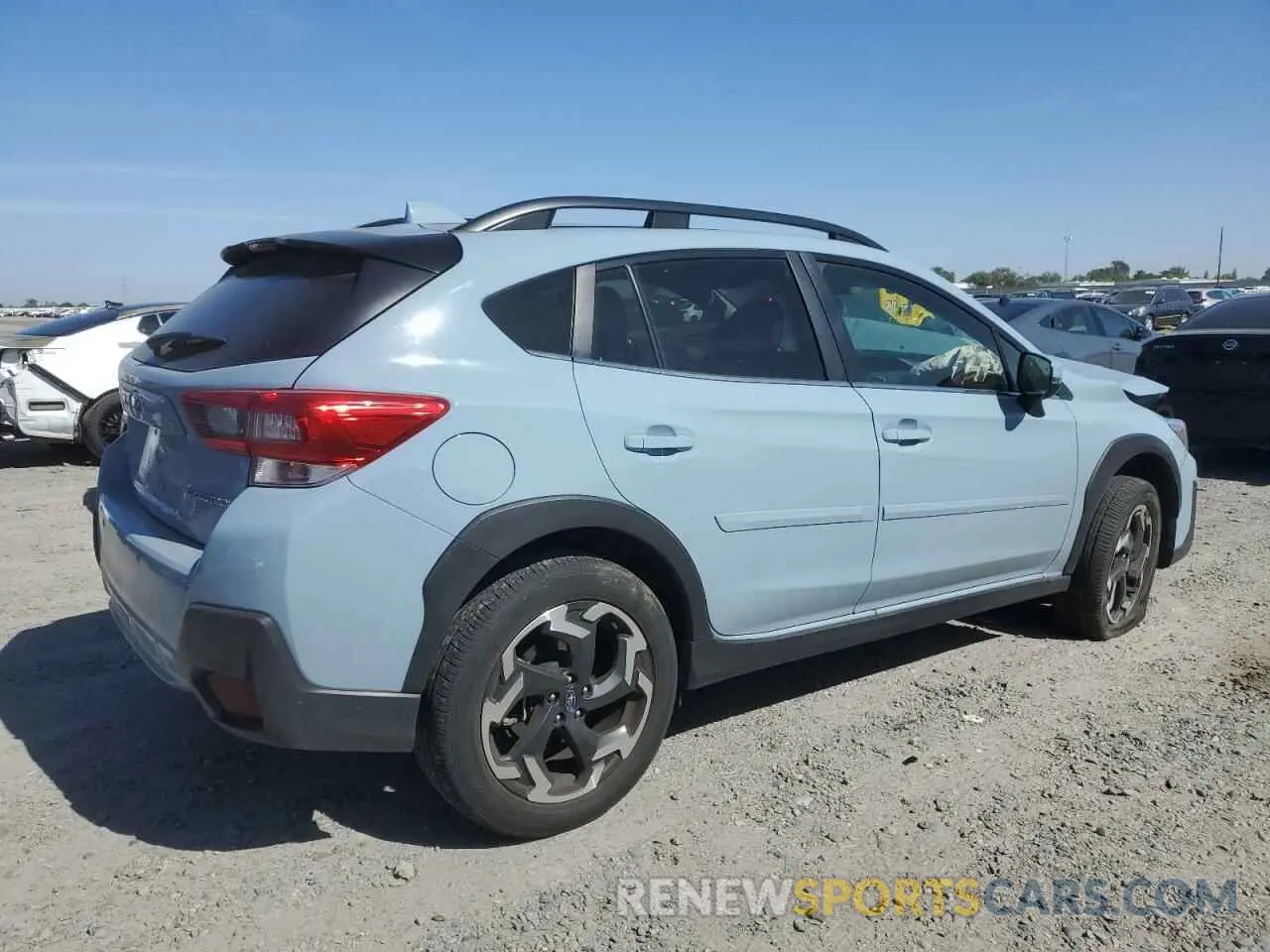 3 fotografías del automóvil dañado JF2GTHNC2NH280232 SUBARU CROSSTREK 2022