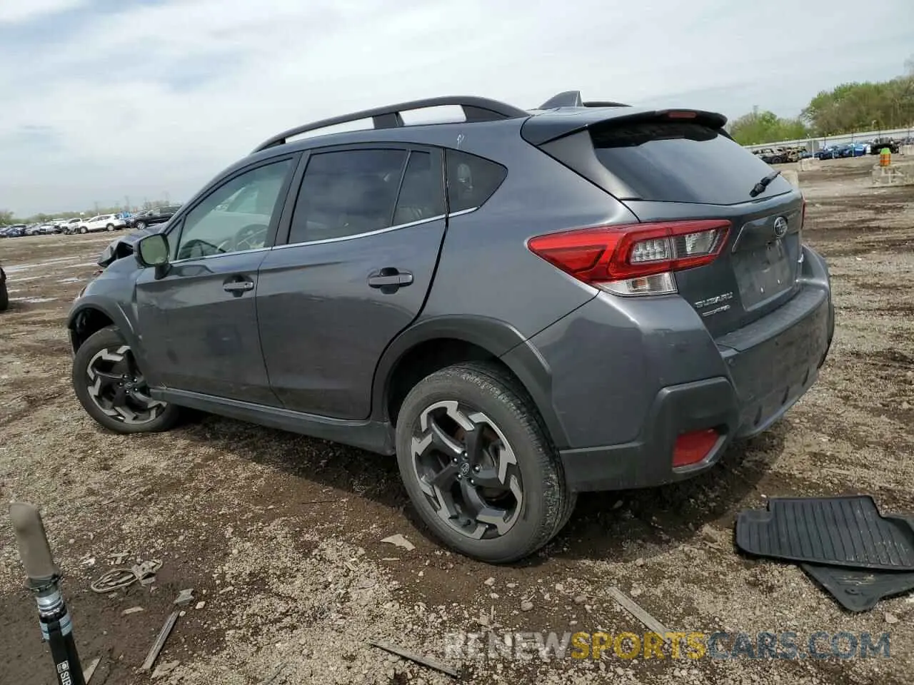 2 fotografías del automóvil dañado JF2GTHNC7N8218406 SUBARU CROSSTREK 2022