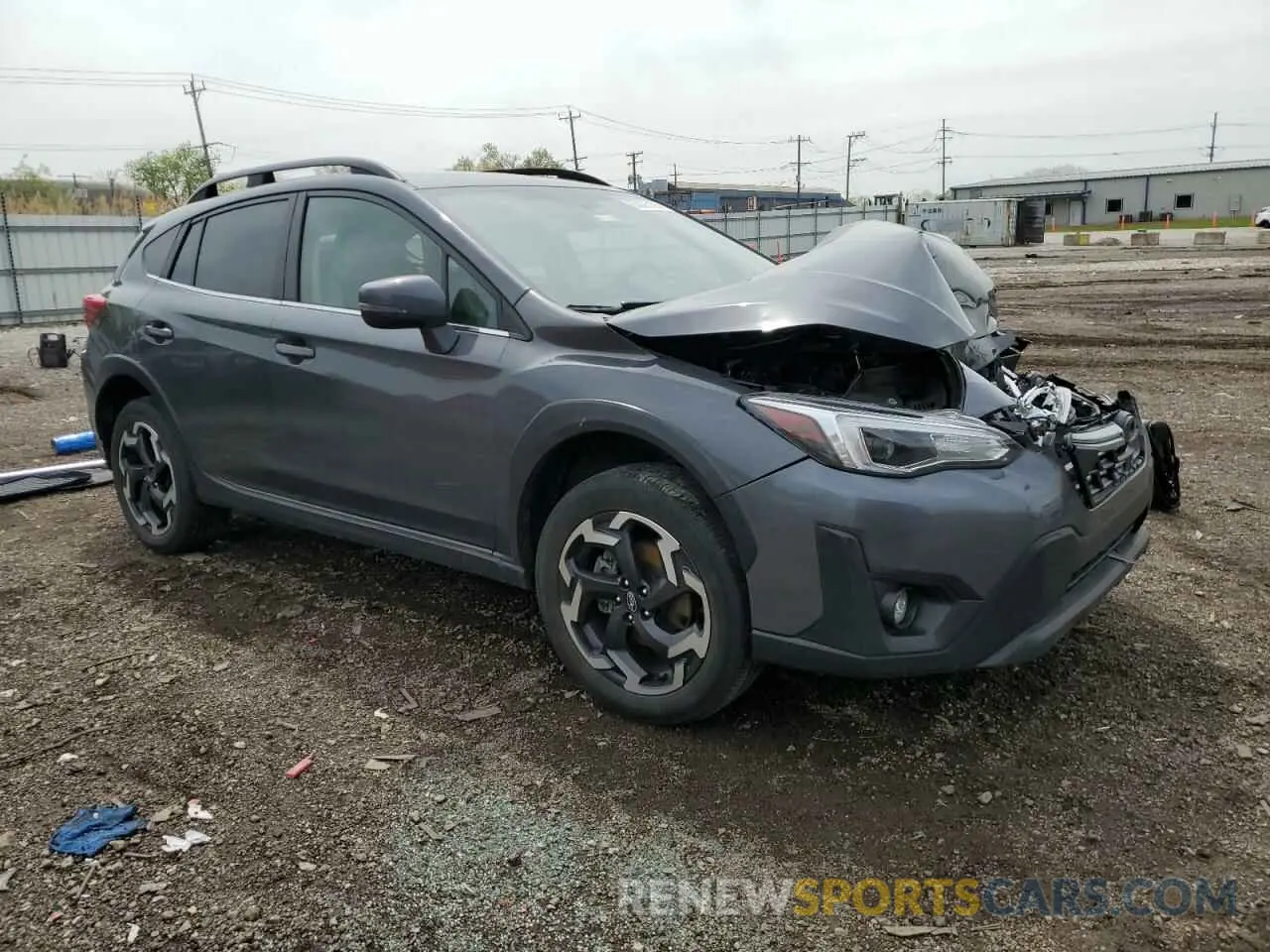 4 fotografías del automóvil dañado JF2GTHNC7N8218406 SUBARU CROSSTREK 2022
