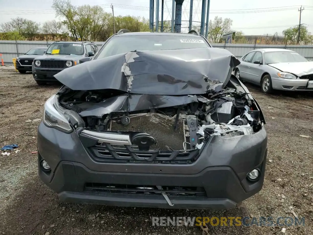 5 fotografías del automóvil dañado JF2GTHNC7N8218406 SUBARU CROSSTREK 2022