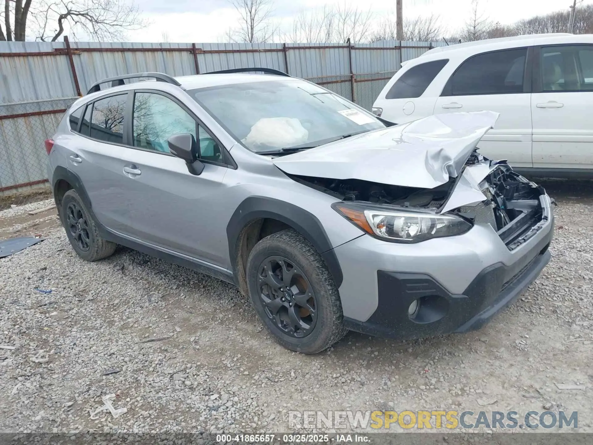 1 fotografías del automóvil dañado JF2GTHRC2NH277258 SUBARU CROSSTREK 2022