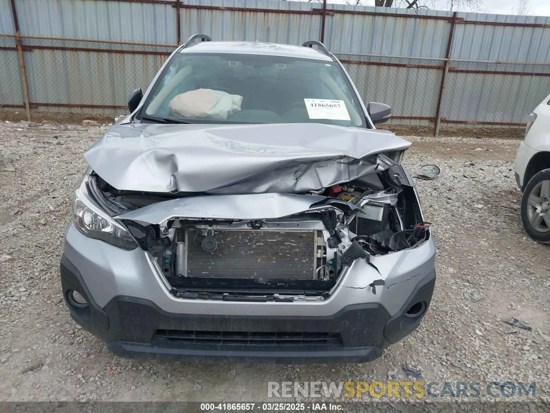 12 fotografías del automóvil dañado JF2GTHRC2NH277258 SUBARU CROSSTREK 2022