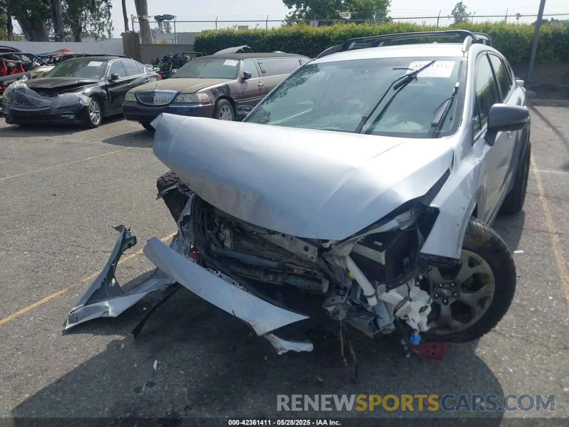 6 fotografías del automóvil dañado JF2GTHRC2NH284467 SUBARU CROSSTREK 2022