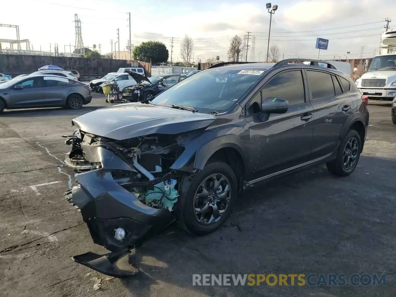 1 fotografías del automóvil dañado JF2GTHRC4NH237652 SUBARU CROSSTREK 2022