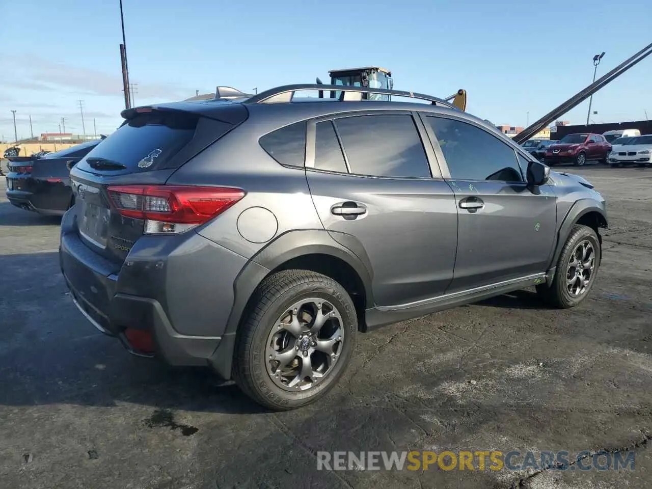 3 fotografías del automóvil dañado JF2GTHRC4NH237652 SUBARU CROSSTREK 2022