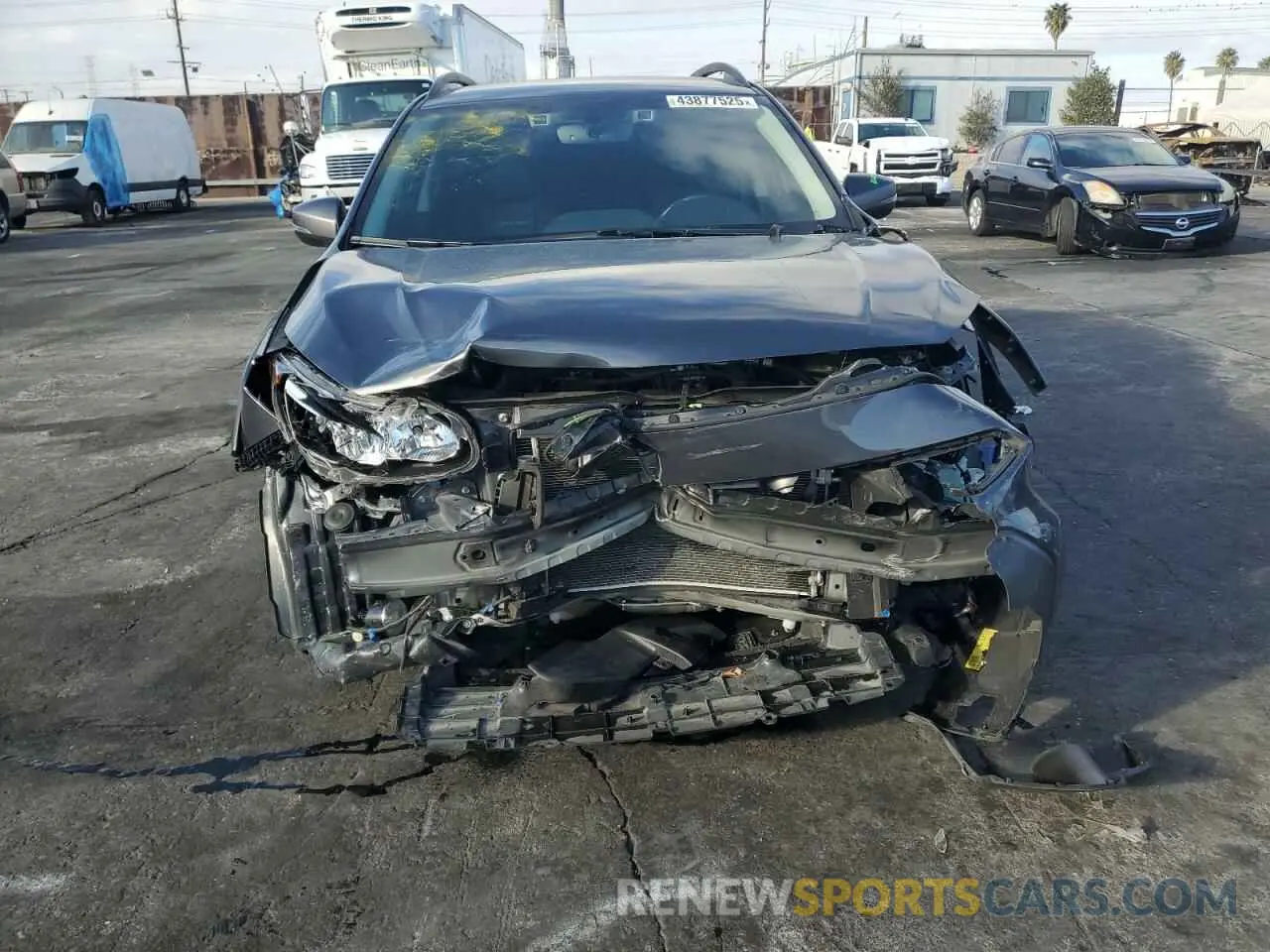 5 fotografías del automóvil dañado JF2GTHRC4NH237652 SUBARU CROSSTREK 2022