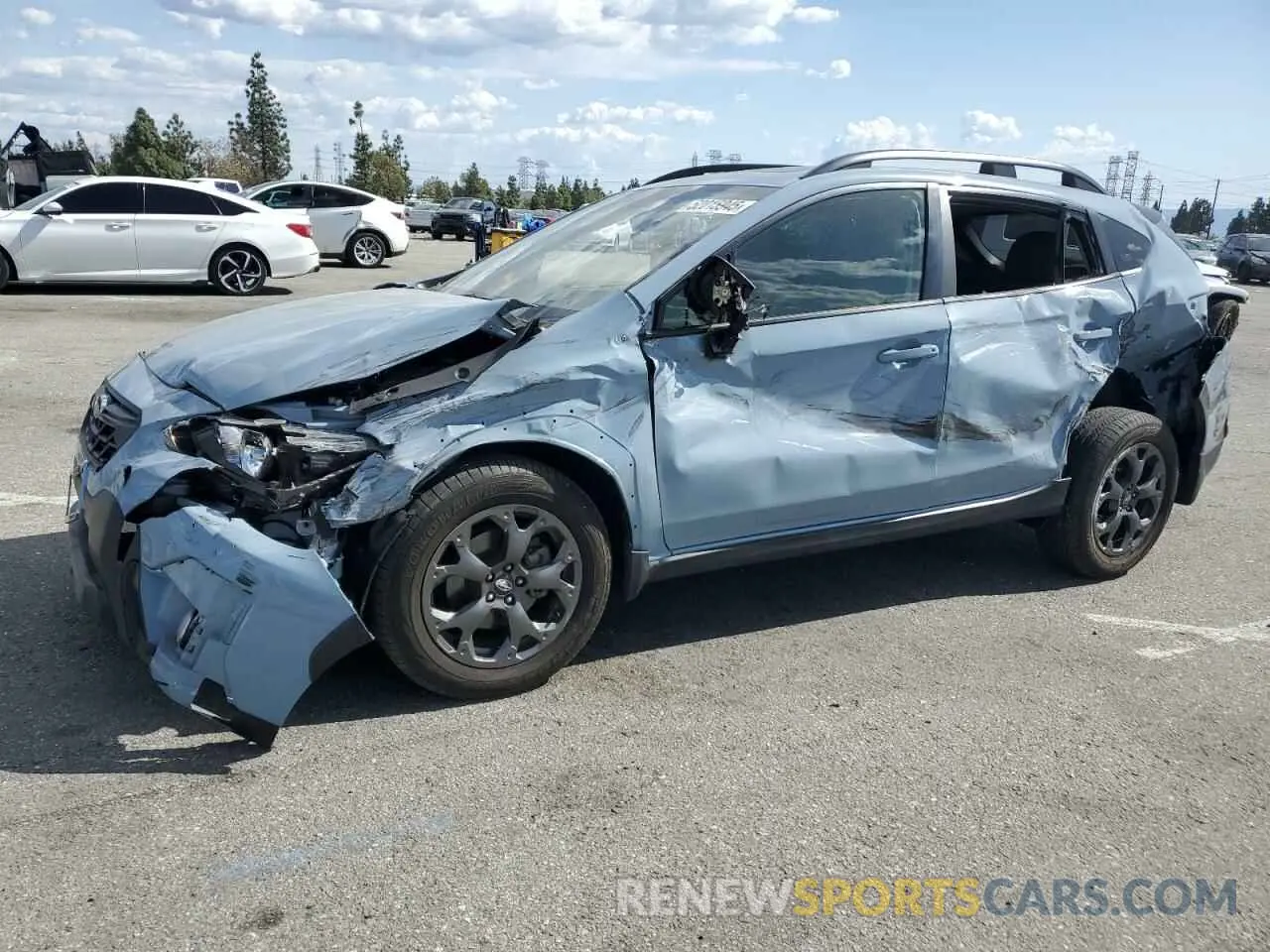1 fotografías del automóvil dañado JF2GTHSC0NH219787 SUBARU CROSSTREK 2022