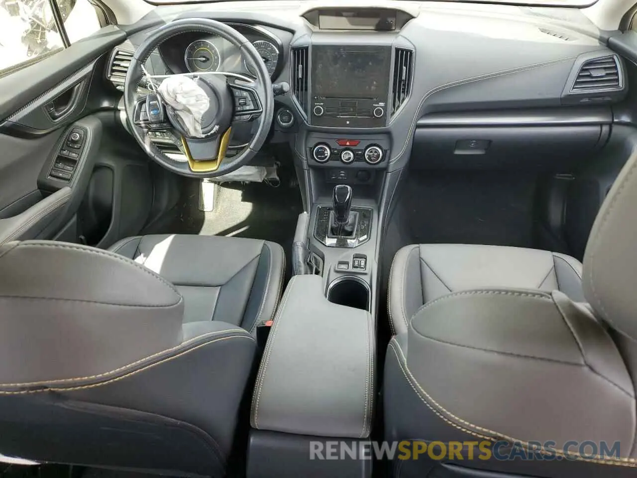 8 fotografías del automóvil dañado JF2GTHSC0NH219787 SUBARU CROSSTREK 2022