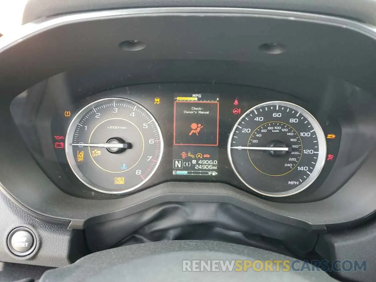9 fotografías del automóvil dañado JF2GTHSC0NH219787 SUBARU CROSSTREK 2022