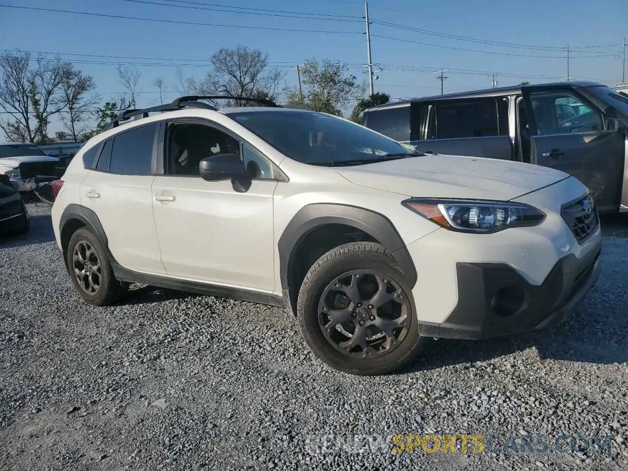 4 fotografías del automóvil dañado JF2GTHSC0NH276510 SUBARU CROSSTREK 2022