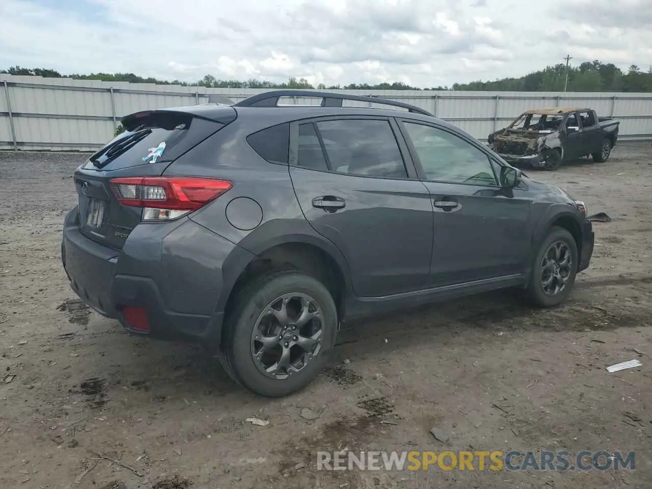 3 fotografías del automóvil dañado JF2GTHSC2NH222223 SUBARU CROSSTREK 2022