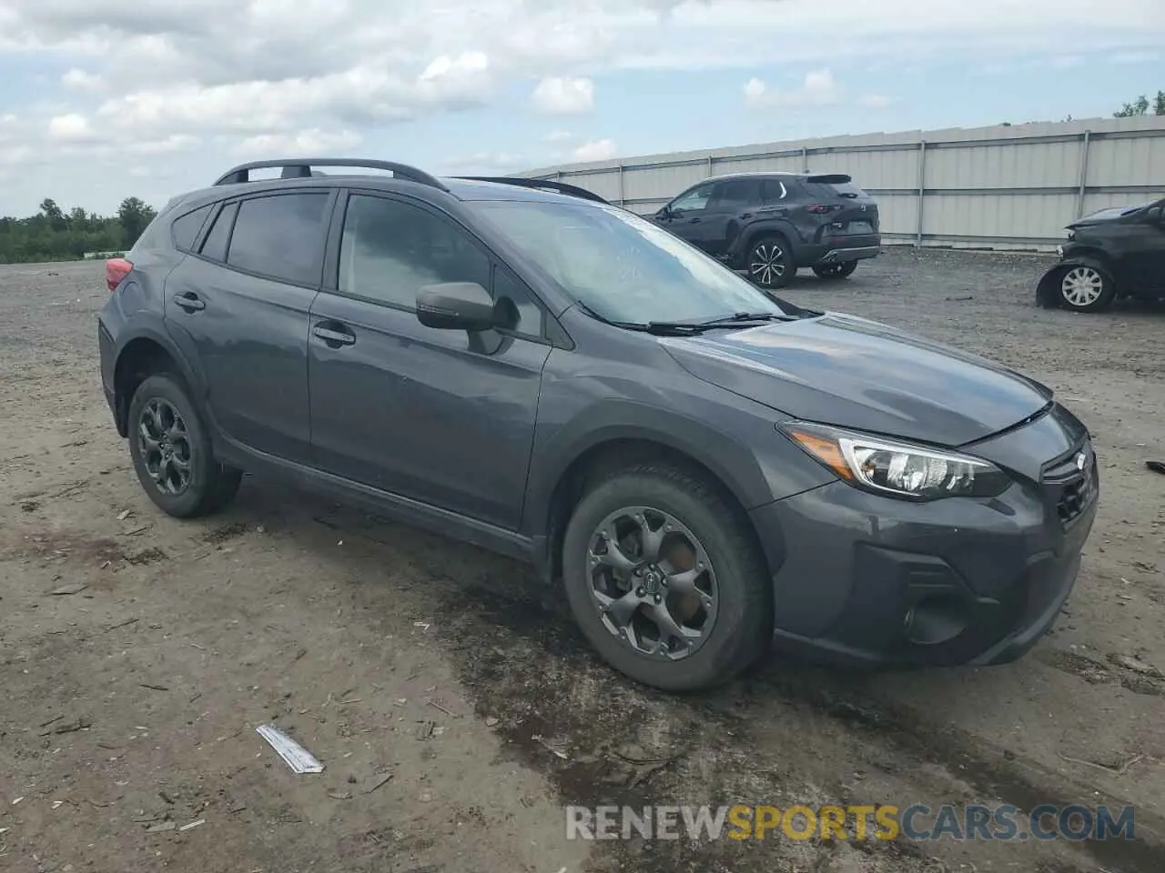 4 fotografías del automóvil dañado JF2GTHSC2NH222223 SUBARU CROSSTREK 2022