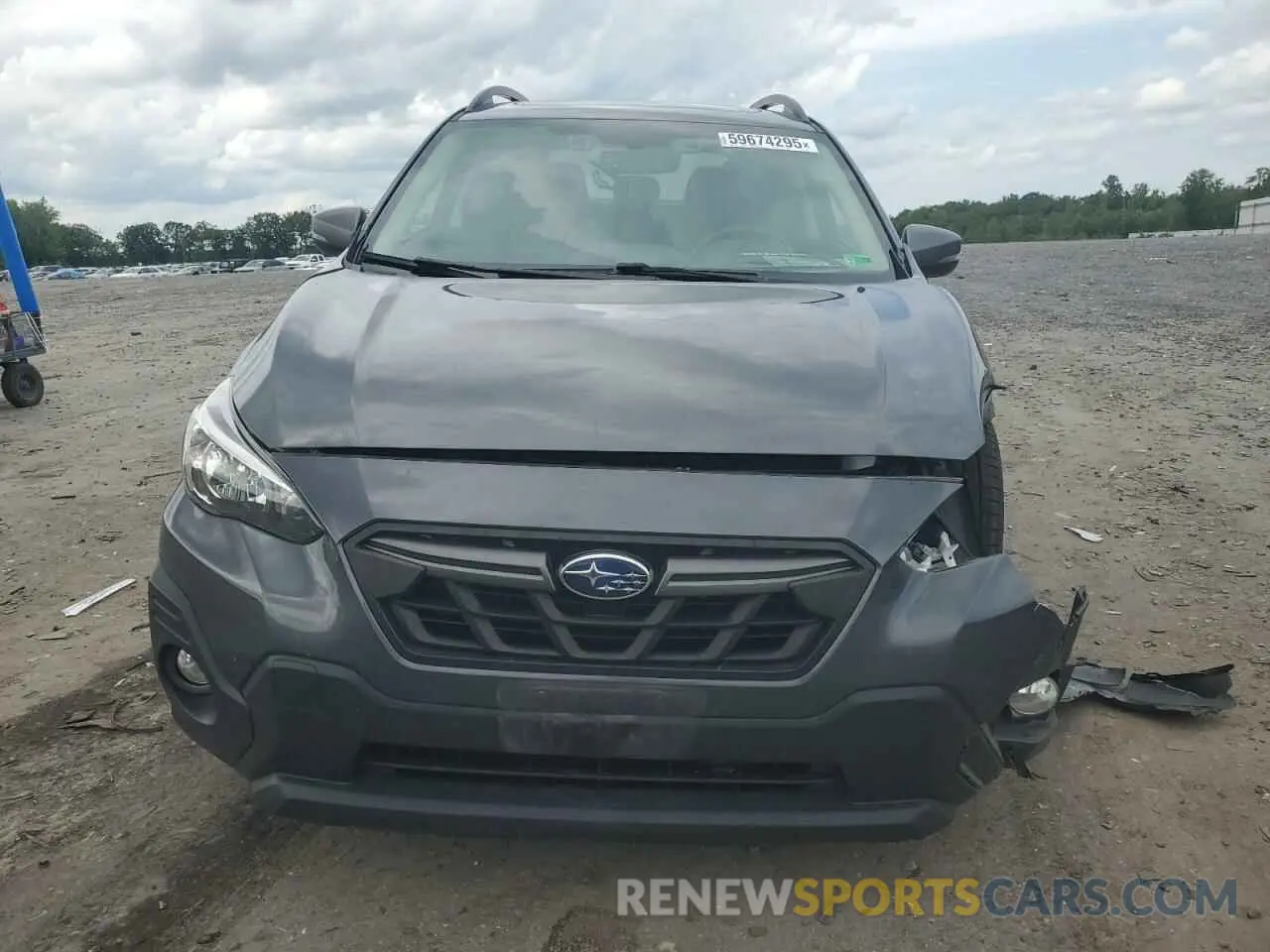 5 fotografías del automóvil dañado JF2GTHSC2NH222223 SUBARU CROSSTREK 2022