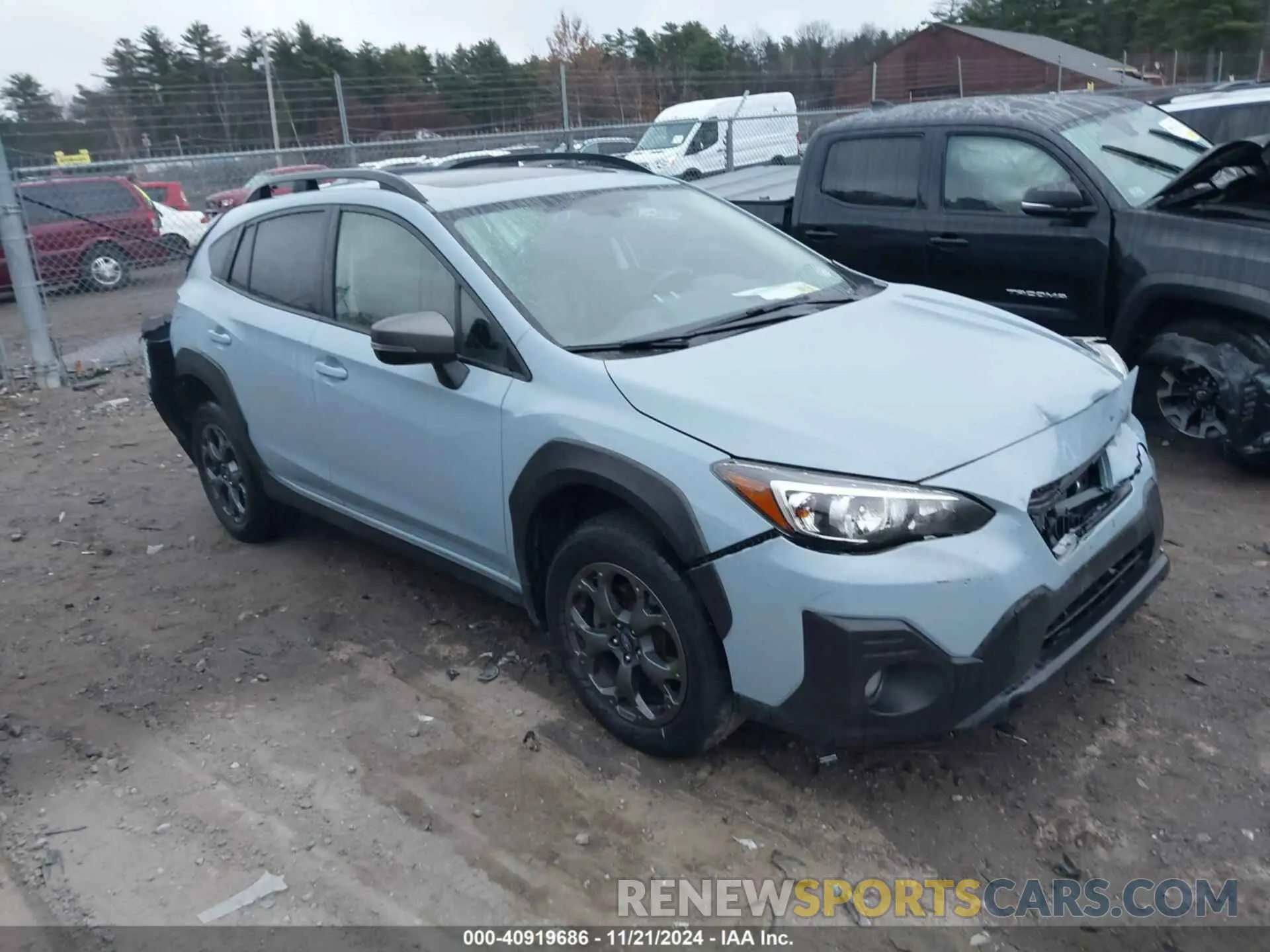 1 fotografías del automóvil dañado JF2GTHSC2NH241161 SUBARU CROSSTREK 2022