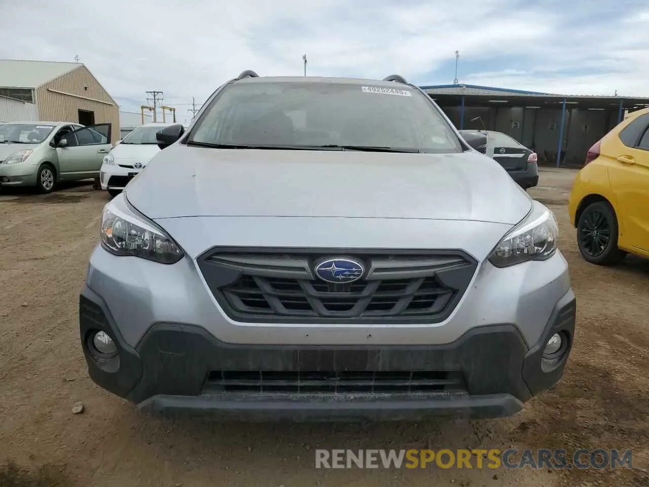 5 fotografías del automóvil dañado JF2GTHSC2NH267016 SUBARU CROSSTREK 2022