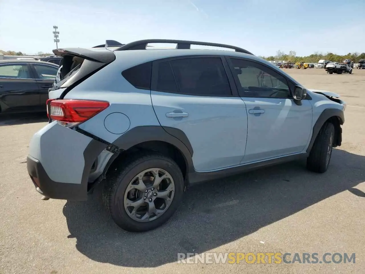 3 fotografías del automóvil dañado JF2GTHSC3NH272080 SUBARU CROSSTREK 2022
