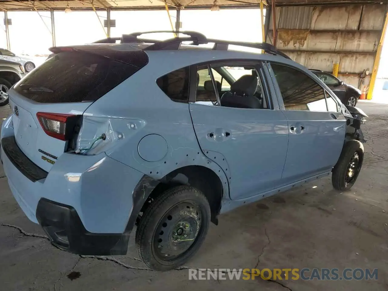 3 fotografías del automóvil dañado JF2GTHSC6NH210852 SUBARU CROSSTREK 2022