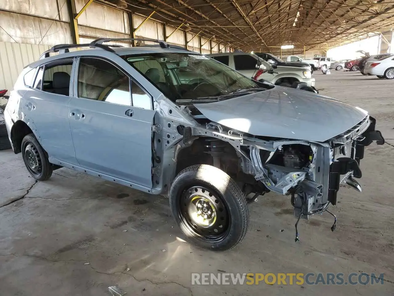 4 fotografías del automóvil dañado JF2GTHSC6NH210852 SUBARU CROSSTREK 2022