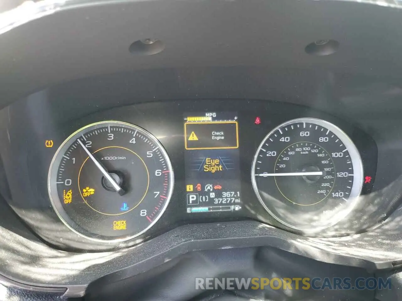 9 fotografías del automóvil dañado JF2GTHSC6NH286524 SUBARU CROSSTREK 2022