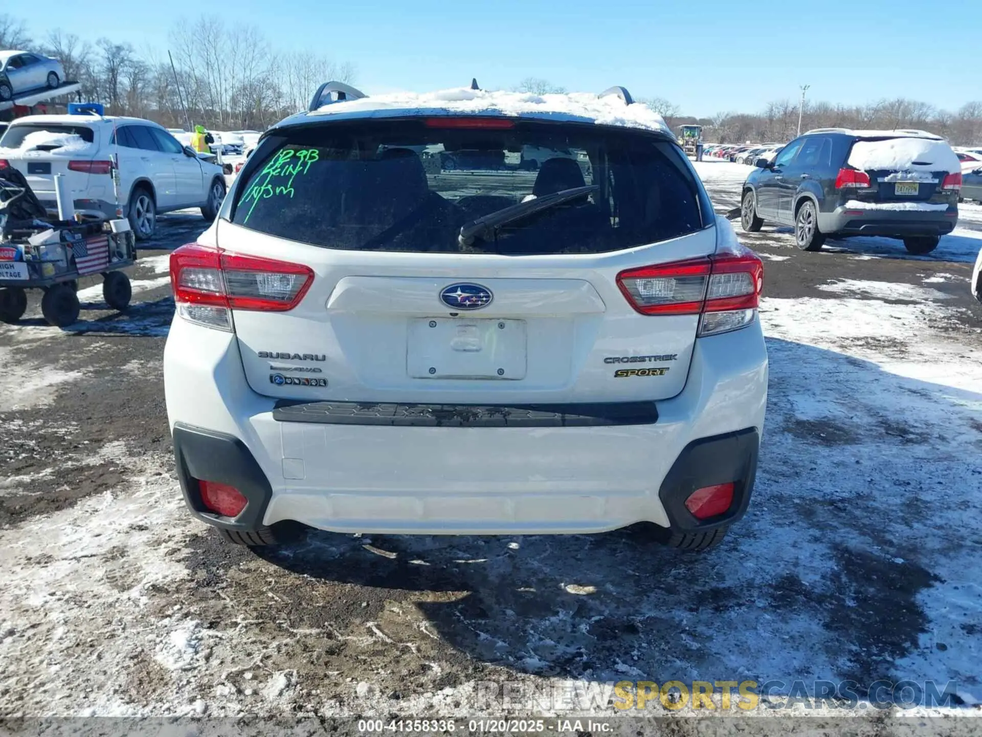 17 fotografías del automóvil dañado JF2GTHSC7NH216398 SUBARU CROSSTREK 2022