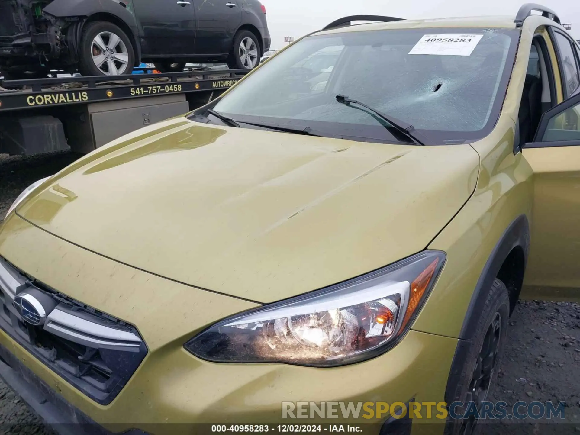 6 fotografías del automóvil dañado JF2GTAAC8PG319427 SUBARU CROSSTREK 2023