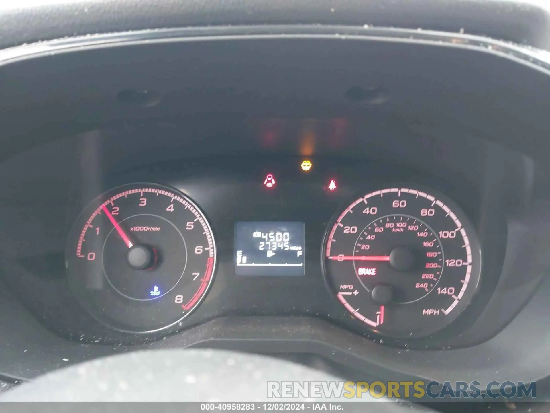 7 fotografías del automóvil dañado JF2GTAAC8PG319427 SUBARU CROSSTREK 2023