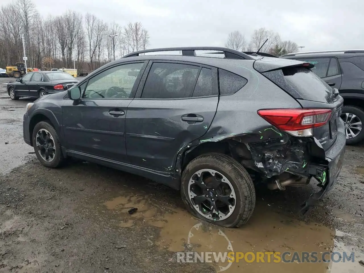2 fotografías del automóvil dañado JF2GTAAC9P9298415 SUBARU CROSSTREK 2023